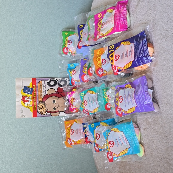 Ty Other - 2000 McDonalds Happy Meal❤TY Teenie Beanie Babies☆Full Set New Unopened Packages
